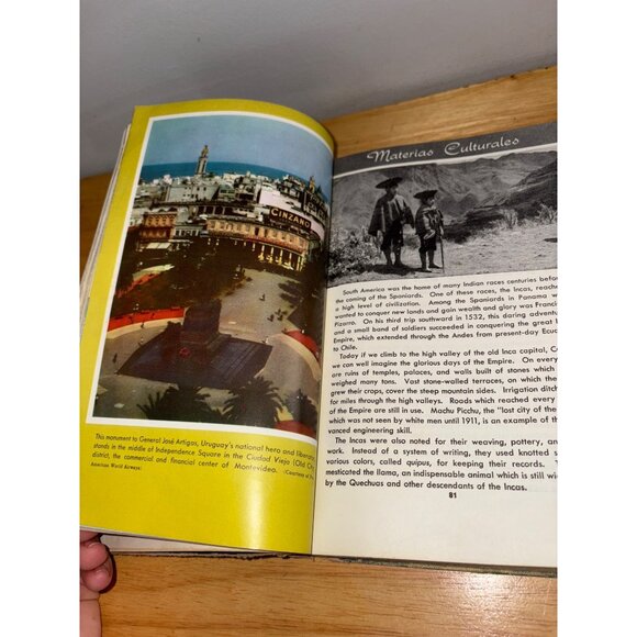 El Español Al Día Book One Hardcover Spanish Language Textbook 1956 Laurel Turk - Picture 12 of 16